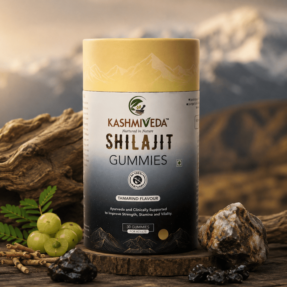 The Natural Goodness Of Himalayan Shilajit Gummies